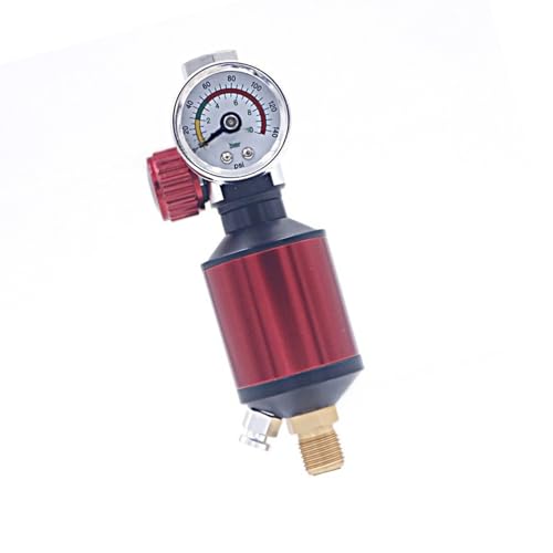 Luftkompressor Regler Ölabscheider 1/4 Zoll Einlass und Auslass Druckregler für Werkzeugausrüstung Wasserabscheider Luftkompressor Regler Ölabscheider 1/4 Zoll Einlass und Auslass Druckregler für Werkzeugausrüstung Wasserabscheider von ZYMIADOU