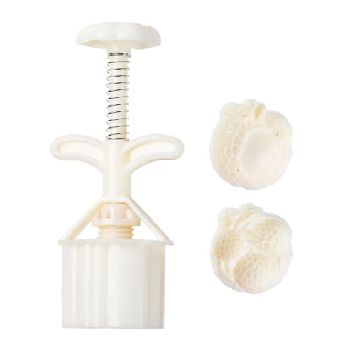 Lychee Pattern Moon Cakes Press Delicate Embossing Pastries Molds Lychee Pattern Treat Stamp for Baking Lover Cake Molding Tool von ZYMIADOU