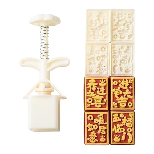 Mondkuchenform, Keksstempel, Kuchen-Backwerkzeug, Handdruck, Gebäck für Feiern und Versammlungen, Lebensmittelqualität Mondkuchenform, Keksstempel, Kuchen-Backwerkzeug, Handdruck, Gebäck für Feiern und Versammlungen, Lebensmittelqualität von ZYMIADOU