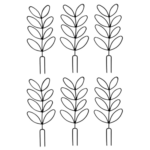 Rankgitter für Topfpflanzen, Garten, zum Klettern, stapelbar, für Zimmerpflanzen, 6 Stück von ZYMIADOU
