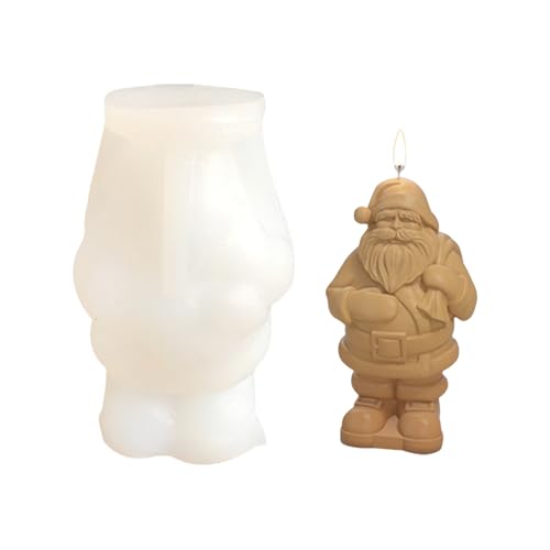 Silikonformen, Weihnachtsmann, Epoxidharz, Backen, handgefertigt, Weihnachtsguss-Pflaster, Gießen, Backen von ZYMIADOU