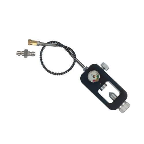 Tauchtanks Nachfülladapter Scubas Tankstelle Aluminium Sauerstoffzylinder Adapter für Luftflasche Paintball Tankstelle mit Unterwasserfunktion von ZYMIADOU