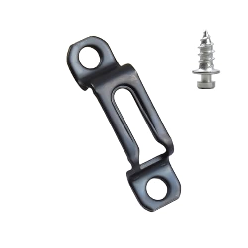 Verdeckte 2-in-1-Schrankbefestigungen, Stahl, unsichtbare Verbindungsstücke, schnelle Installation für mehr Stabilität und ästhetische Attraktivität, Kleiderschrank-Stabilisator-Halterung von ZYMIADOU