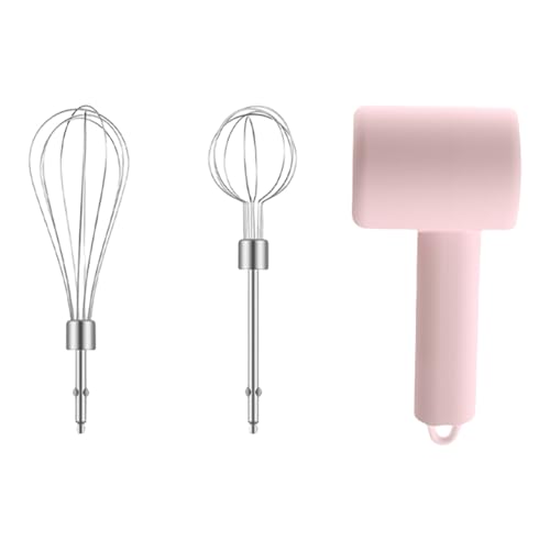 Wiederaufladbarer kabelloser elektrischer Schneebesen zum Backen 3-Gang-Handmixer mit 2 Edelstahl-Aufsätzen, elektrischer Eierschlägel Wiederaufladbarer kabelloser elektrischer Schneebesen zum Backen 3-Gang-Handmixer mit 2 Edelstahl-Aufsätzen, elektrischer Eierschlägel von ZYMIADOU