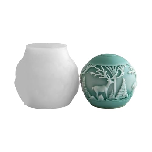 Wiederverwendbare Weihnachtsform, dekorative Kugelform, Weihnachtskugel für Feste, Heimdekoration, Heimwerker-Projekte, wiederverwendbar, Urlaub Wiederverwendbare Weihnachtsform, dekorative Kugelform, Weihnachtskugel für Feste, Heimdekoration, Heimwerker-Projekte, wiederverwendbar, Urlaub von ZYMIADOU