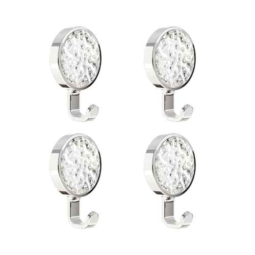 ZYMIADOU 4 x wasserdichte, rostfreie Badezimmer-Haken mit starker Haftung, für Büro, Zuhause, Badezimmer, Aufbewahrung, Schlafzimmer, zum Aufhängen ZYMIADOU 4 x wasserdichte, rostfreie Badezimmer-Haken mit starker Haftung, für Büro, Zuhause, Badezimmer, Aufbewahrung, Schlafzimmer, zum Aufhängen von ZYMIADOU