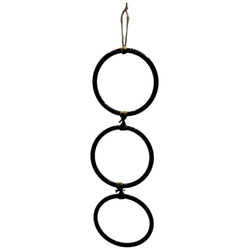 ZYMIADOU Aufziehhilfe für Reptilien, Kletterringe, fördert die natürliche Wirkung für Maisschlangen und Kreaturen, Schlangenlebensraum, Anreicherungswerkzeug von ZYMIADOU