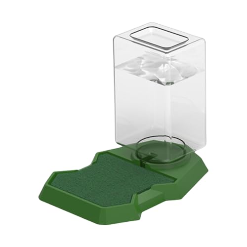ZYMIADOU Automatischer Reptilien-Wasserspender, große Kapazität, Terrarien, Wasserspender mit Flasche für Eidechsen, Schildkröten, Bartdrache, automatische Hydration von ZYMIADOU