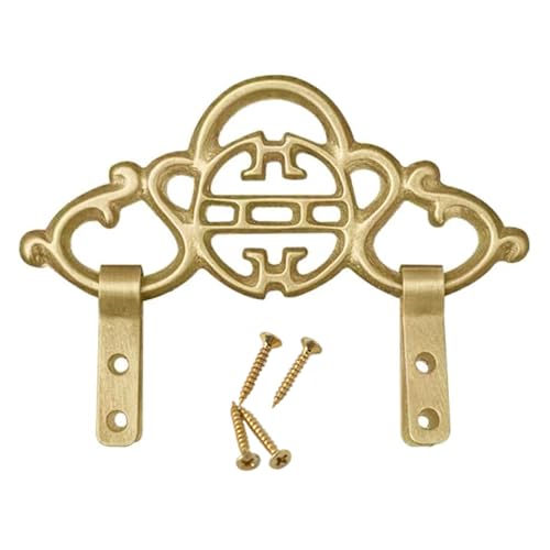ZYMIADOU Dekorativer Wandhaken aus Messing mit Fotorahmen, Retro, Heimdekoration, Kupfer, hängende Hardware, Kupfer-Wandhalterungshaken ZYMIADOU Dekorativer Wandhaken aus Messing mit Fotorahmen, Retro, Heimdekoration, Kupfer, hängende Hardware, Kupfer-Wandhalterungshaken von ZYMIADOU