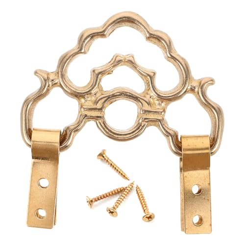 ZYMIADOU Dekorativer Wandhaken aus Messing mit Fotorahmen, Retro, Heimdekoration, Kupfer, hängende Hardware, Kupfer-Wandhalterungshaken ZYMIADOU Dekorativer Wandhaken aus Messing mit Fotorahmen, Retro, Heimdekoration, Kupfer, hängende Hardware, Kupfer-Wandhalterungshaken von ZYMIADOU