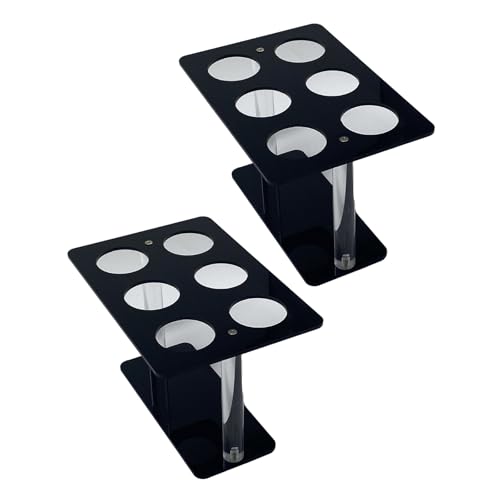 ZYMIADOU Dessertturm-Set mit 6 Fächern, 2 Stück, platzsparend, Buffet-Organizer für Catering und Partys, lebensmittelechter Acryl-Kegelhalter ZYMIADOU Dessertturm-Set mit 6 Fächern, 2 Stück, platzsparend, Buffet-Organizer für Catering und Partys, lebensmittelechter Acryl-Kegelhalter von ZYMIADOU