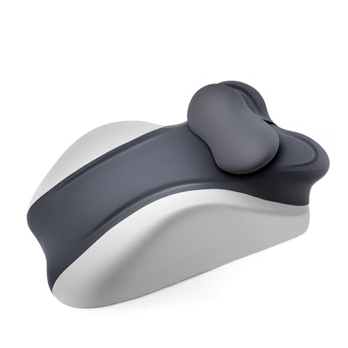 ZYMIADOU Ergonomisches Kissen aus Memory-Schaum für Seitenschläfer, Lesebett mit abnehmbarem Bezug, 4 Farben neigendes Kissen für Schläfer von ZYMIADOU