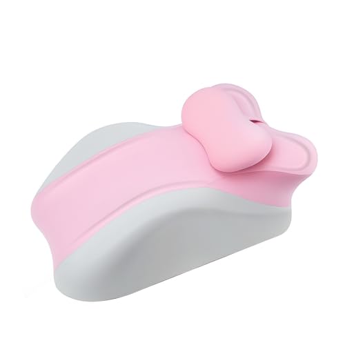 ZYMIADOU Ergonomisches Kissen aus Memory-Schaum für Seitenschläfer, Lesebett mit abnehmbarem Bezug, 4 Farben neigendes Kissen für Schläfer von ZYMIADOU