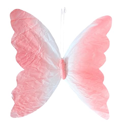 ZYMIADOU Handgefertigte Farbverlaufs-Schmetterlinge mit Clip-On-Design für Fenster-Displays & Fotohintergründe – Party-Dekoration, einlagiger Clip-Papier-Schmetterlinge ZYMIADOU Handgefertigte Farbverlaufs-Schmetterlinge mit Clip-On-Design für Fenster-Displays & Fotohintergründe – Party-Dekoration, einlagiger Clip-Papier-Schmetterlinge von ZYMIADOU