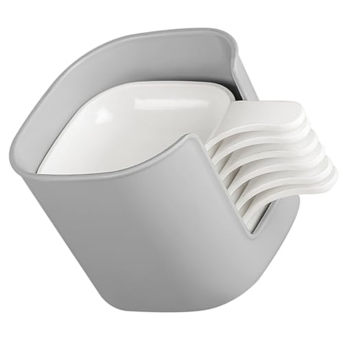 ZYMIADOU Moderne stapelbare Gewürzschalen mit lebendigen Farben, 100 ml, Mehrzweck, für Familienfeiern, Picknicks, Picknicks, stapelbare Dip-Tabletts von ZYMIADOU