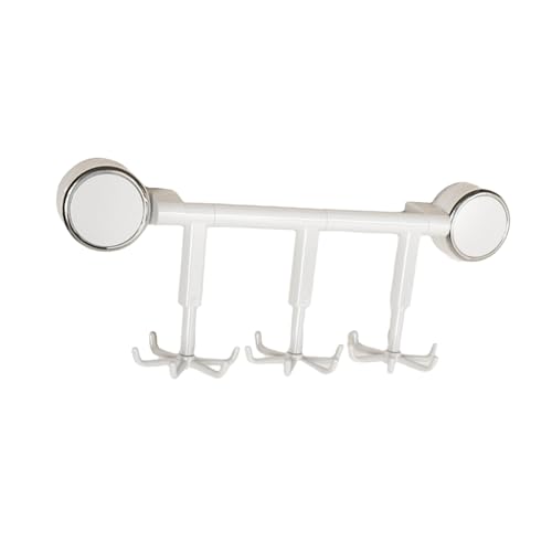 ZYMIADOU Platzsparender Saugnapf-Utensilien-Halter, Mehrzweck-drehbarer Haken, Saugnapf-Aufhänger für einfache Installation in jedem Raum, Aufbewahrungszubehör für Zuhause von ZYMIADOU