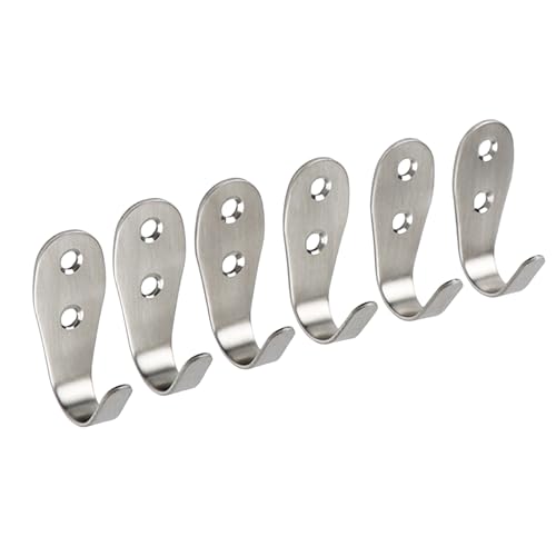 ZYMIADOU Praktische, stabile Türhakenleiste für Zuhause, Aufbewahrungslösung, Zubehör für Mieter und Studenten, mit stabilen Haken-Designs über den Türaufhängern ZYMIADOU Praktische, stabile Türhakenleiste für Zuhause, Aufbewahrungslösung, Zubehör für Mieter und Studenten, mit stabilen Haken-Designs über den Türaufhängern von ZYMIADOU