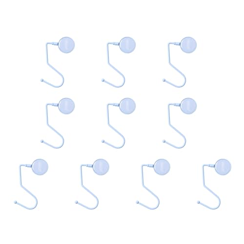 ZYMIADOU Stilvolle Bürobedarf und Wohnaccessoires, 10 Stück, stabile Schreibtischhaken, einfach anzubringen auf allen flachen Oberflächen, für den täglichen Gebrauch, Schreibtischhaken von ZYMIADOU