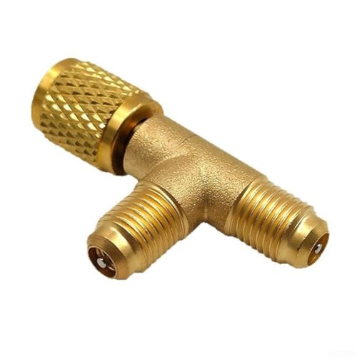 Dreiwege-Adapter für Kühlmittelsysteme R22 R134 vereinfacht die Wartung der Klimaanlage mit zuverlässigem Design Dreiwege-Adapter für Kühlmittelsysteme R22 R134 vereinfacht die Wartung der Klimaanlage mit zuverlässigem Design von ZYNCUE