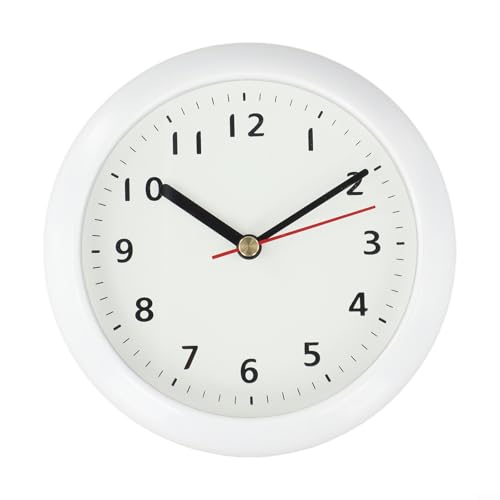 Einzigartige wasserdichte Uhr mit Saugnapf für feuchte Umgebungen (weiß) von ZYNCUE