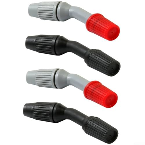 Ersatz Set mit 4 Sprühdüsen für Gartensprühgeräte geeignet für verschiedene Bewässerungs- und Reinigungsanwendungen mit effizienter Sprühabgabe von ZYNCUE