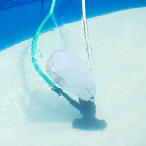 Feines Netz für Laubfangbeutel mit sicherer PullNLock Schnur für Pool-Staubsauger (10 Stück) von ZYNCUE