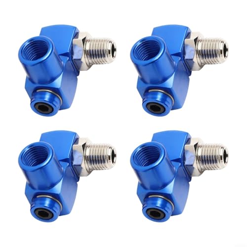 Innovatives Design, 4 Stück verstellbare pneumatische Drehverbinder für maximale Effizienz von ZYNCUE