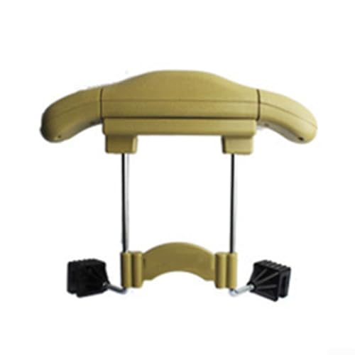 Kompakter Auto-Kleider-Organizer mit Teleskop-Funktion, perfekt um Ihren Kleiderschrank zerknittert zu halten (beige) von ZYNCUE
