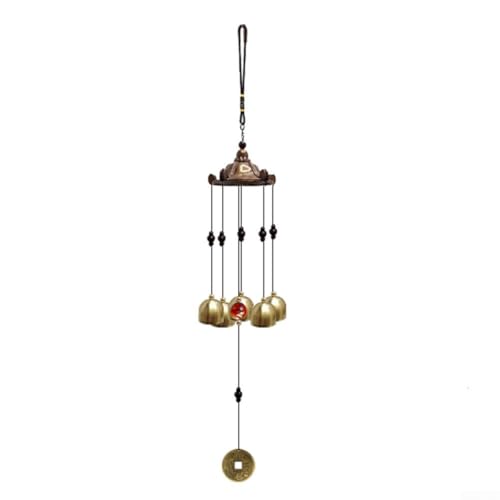 Metallische Schönheit atemberaubende Pavillon-Stil Kupferglocke Windsong für Ihren Außenbereich Metallische Schönheit atemberaubende Pavillon-Stil Kupferglocke Windsong für Ihren Außenbereich von ZYNCUE