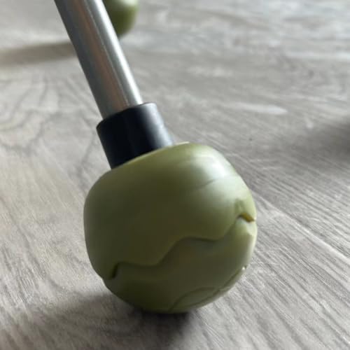 Moon Stuhl-Fußschoner für Camping, 4 Stück, stabilisierendes und stützendes Design (Armeegrün) von ZYNCUE