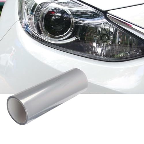 ZYNCUE 1 Rolle Auto Scheinwerfer Schutzfolie 30 x 100 cm Auto Transparent Lichtschutzfolie Stoßstange Motorhaube Lackschutz Vinyl Wrap von ZYNCUE