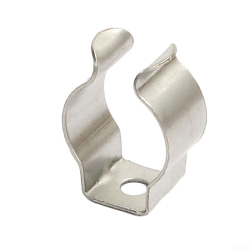 ZYNCUE 10 x Werkzeugfeder-Clips, Federklammern, Metall, robust, praktische Aufbewahrung für Garagen, Hütten, Innenhöfe, Schränke (19 mm) von ZYNCUE