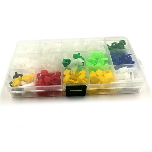 ZYNCUE 160PCS türschloss stange clips, Retainer Fasteners General Trim Clips Weiß Kunststoff Formteile Befestigungen Auto Innenausstattung von ZYNCUE