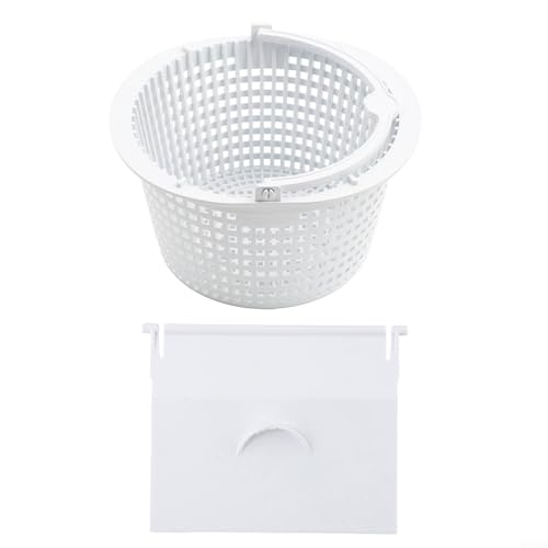 ZYNCUE Für Hayward Pool Skimmer SPX1091K1 Weir Tür und Korb Set SPX1091C Ersatzteile für SP1091LX SP1091LXWM Schwimmbadfilter (2 Stück) von ZYNCUE