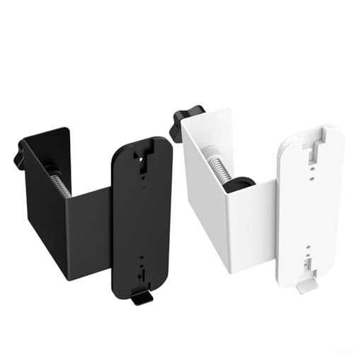 ZYNCUE Metall-Diebstahl-Video-Türklingel-Halterung für Blink Smart Home Sicherheitskamera ohne Bohren Installation Bewegungserkennung kompatible Gehäuse-Halterung schwarz weiß (schwarz) von ZYNCUE