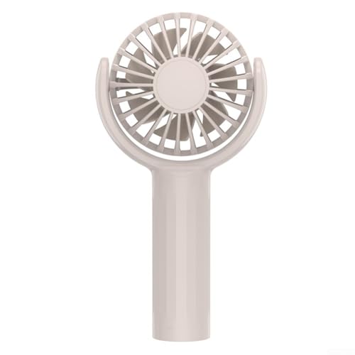 ZYNCUE Verstellbarer Winkel-Mini-Ventilator mit drei Geschwindigkeitsstufen und tragbarem Design, Ihre Kühllösung überall (Aprikose) von ZYNCUE