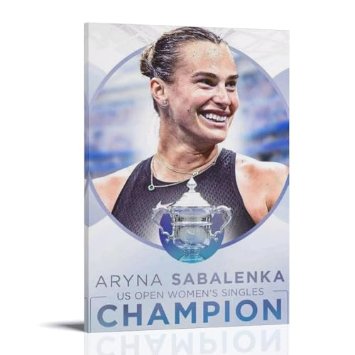ZYNPCX Aryna Sabalenka, wasserdichtes Poster, Kunst, Wohnzimmer, Wand, Schlafzimmer, Dekoration, Heimbüro und Geschenkvorbereitung, exquisite Geschenke zum Verschenken an Menschen, 20 x 30 cm, Aryna von ZYNPCX
