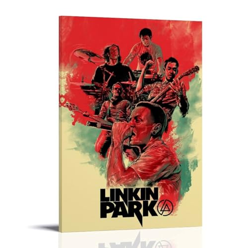 ZYNPCX Chester Bennington, wasserdichtes Poster, Kunst, Wohnzimmer, Wand, Schlafzimmer, Dekoration, Heimbüro und Geschenkvorbereitung, exquisite Geschenke zum Verschenken an Menschen, 30 x 45 cm von ZYNPCX