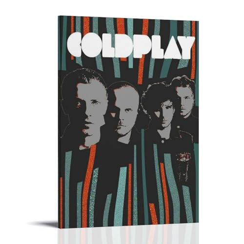 ZYNPCX Coldplay Wasserdichtes Poster, Kunst, Wohnzimmer, Wand, Schlafzimmer, Dekoration, Heimbüro und Geschenkvorbereitung, exquisite Geschenke zum Verschenken an Menschen, 30 x 45 cm, Coldplay von ZYNPCX