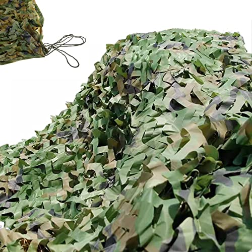 ZYOTRI 210D Tarnnetz Bundeswehr Tarn Netz Tarnung 1.5x2m 2x6m 3x3m 3x5m 4x7m 5x9m 6x8m 8x8m 10x15m Sonnenschutz Dekoration Camouflage Netz, Für Armee Dschungel Schießen Wald Camping Jagd(2mx2m) von ZYOTRI