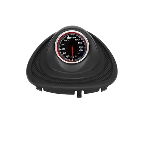 Das Dashboard -Luftentlüftungsmessstockabdeckung kompatibel mit F54 F55 F56 F57 Modelle Wasseröltemperatur Boost Messmesser Trim Auto Interior Accessoire(Oil Temp Gauge) von ZYPMoTo