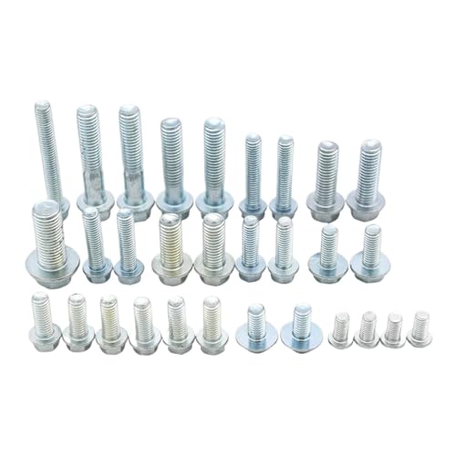 Universal Fit Motorcycles Dearing Fender Schraubenschraubenschrauben-Kit Set kompatibel mit CRF50 CRF70 CRF110F CRF230F CRF250 CRF300 CRF350 CRF450 125 150 250 450 125-500 Aftermarket Ersatz Universal Fit Motorcycles Dearing Fender Schraubenschraubenschrauben-Kit Set kompatibel mit CRF50 CRF70 CRF110F CRF230F CRF250 CRF300 CRF350 CRF450 125 150 250 450 125-500 Aftermarket Ersatz von ZYPMoTo