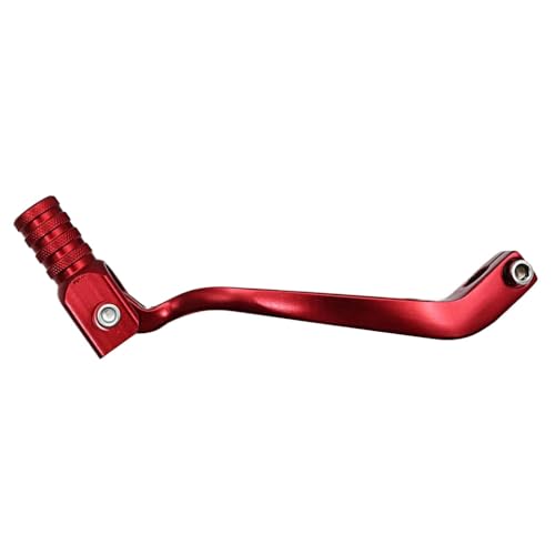 ZYPMoTo -Aluminium -Klappradverschiebungshebel, kompatibel mit 110 125 140 150 160 250cc Dirt Bikes Pit Bikes Universal Ersatzgetriebe Hebel(Red) von ZYPMoTo