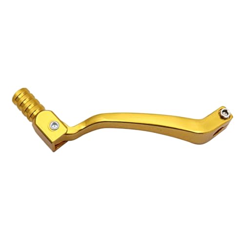 ZYPMoTo -Aluminium -Klappradverschiebungshebel, kompatibel mit 110 125 140 150 160 250cc Dirt Bikes Pit Bikes Universal Ersatzgetriebe Hebel(Yellow) von ZYPMoTo