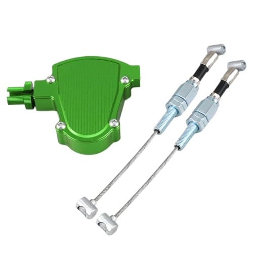 ZYPMoTo Stuntkupplungshebel kurzes Easy -Pull -System, das mit CBR 600RR 1000RR -Motorrädern kompatibel ist(Cable Green) von ZYPMoTo