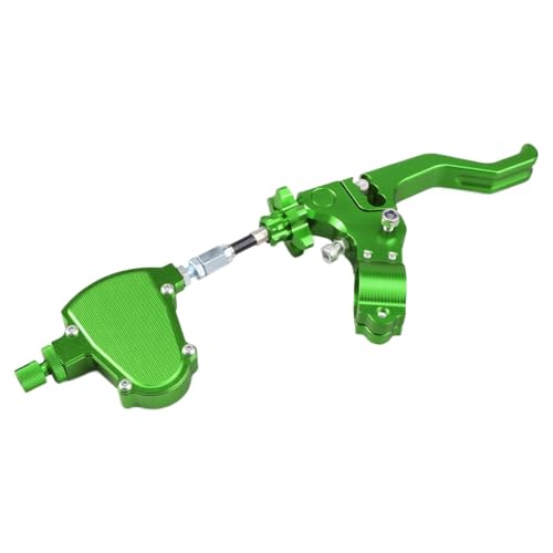 ZYPMoTo Stuntkupplungshebel kurzes Easy -Pull -System, das mit CBR 600RR 1000RR -Motorrädern kompatibel ist(Set Green) von ZYPMoTo