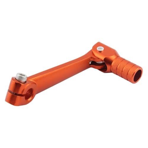 ZYPMoTo Universeller Motorrad -Gangschalthebel, kompatibel mit 50 bis 250ccm Dirt Bikes Motocross Getriebeersatz TEIL(Orange) von ZYPMoTo