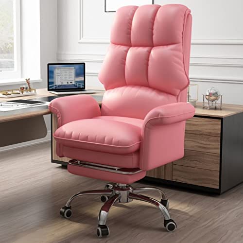 Ergonomischer Arbeitsstuhl für das Heimbüro mit verstellbarer Lendenwirbelstütze und Armlehnen für Erwachsene, Computer-Gaming-Stuhl mit hoher Rückenlehne für den Einsatz in Führungspositionen von ZYSKABQ
