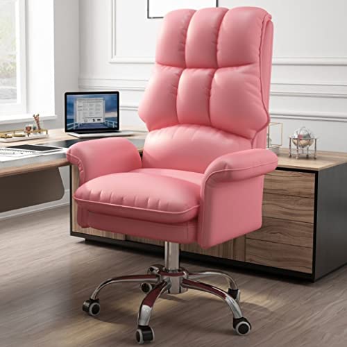 Ergonomischer Arbeitsstuhl für das Heimbüro mit verstellbarer Lendenwirbelstütze und Armlehnen für Erwachsene, Computer-Gaming-Stuhl mit hoher Rückenlehne für den Einsatz in Führungspositionen von ZYSKABQ