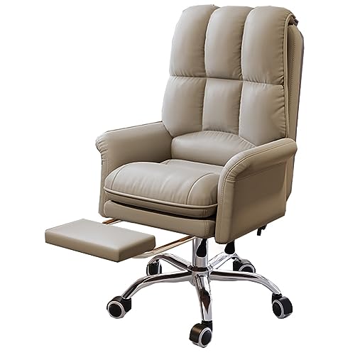 Ergonomischer Arbeitsstuhl für das Heimbüro mit verstellbarer Lendenwirbelstütze und Armlehnen für Erwachsene, Computer-Gaming-Stuhl mit hoher Rückenlehne für den Einsatz in Führungspositionen von ZYSKABQ